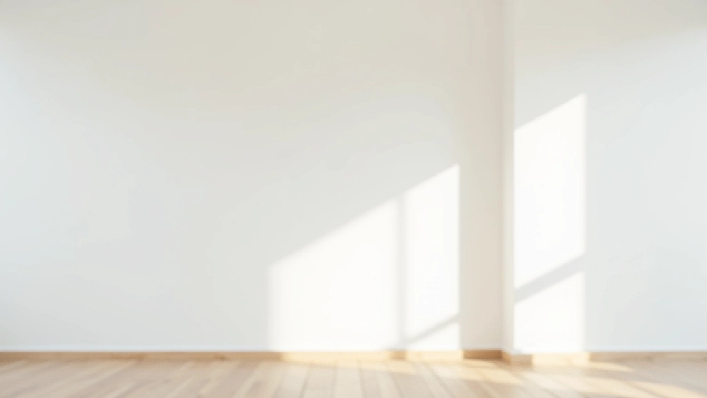 Empty apartment room showing completed renovation with dust-free environment ready for occupancy