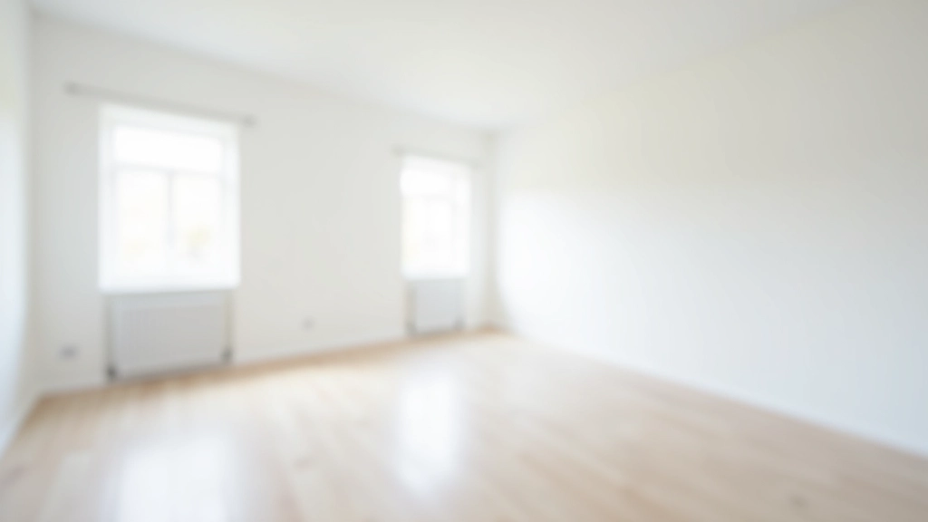 Same apartment completely cleaned and ready for occupancy with spotless surfaces and clear air
